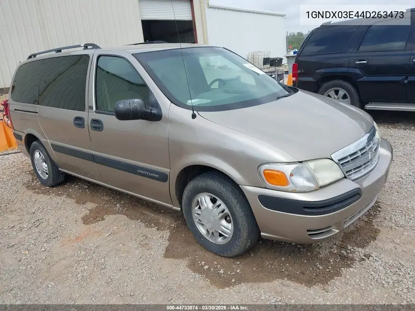 2004 Chevrolet Venture Ls VIN: 1GNDX03E44D263473 Lot: 44733874
