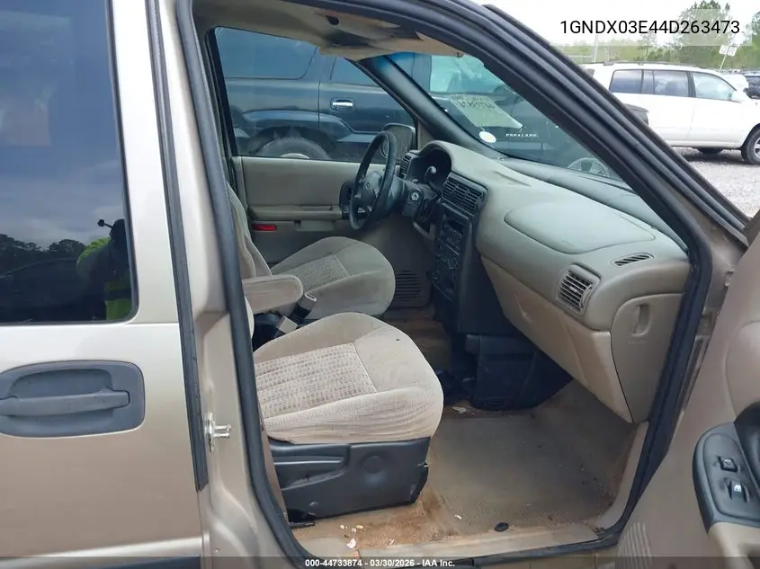 2004 Chevrolet Venture Ls VIN: 1GNDX03E44D263473 Lot: 44733874