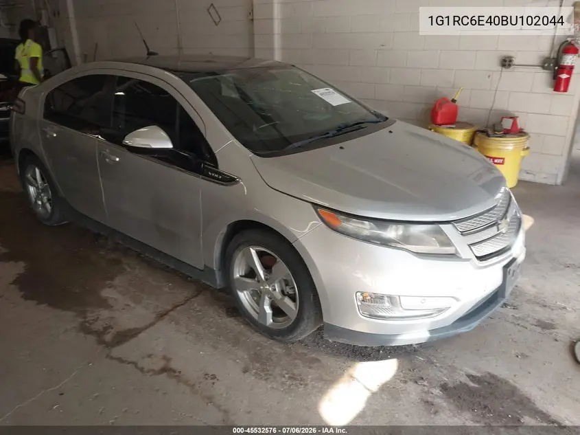 2011 Chevrolet Volt VIN: 1G1RC6E40BU102044 Lot: 45532576