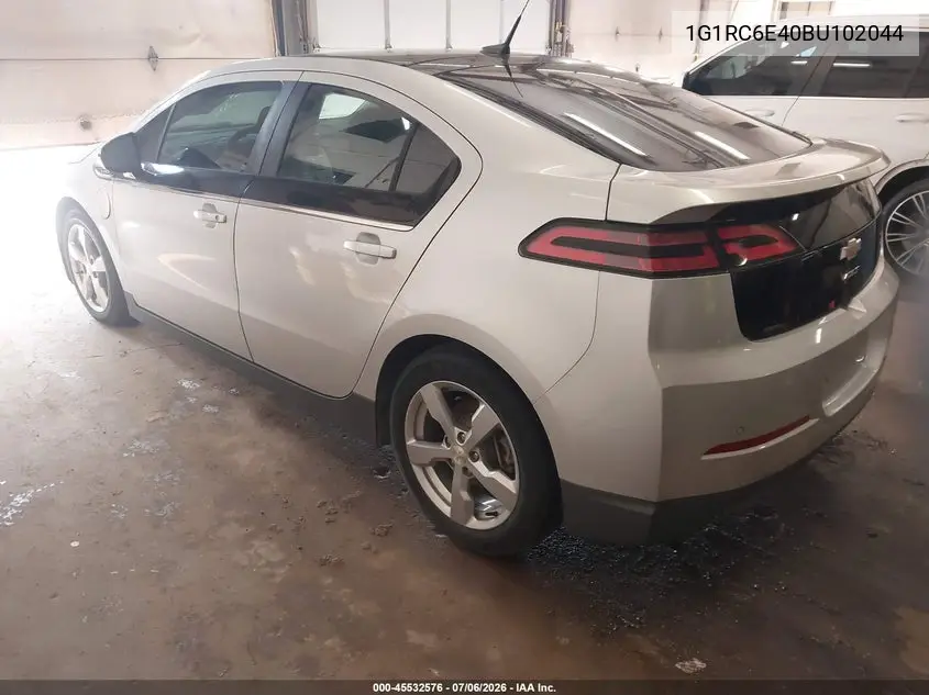 2011 Chevrolet Volt VIN: 1G1RC6E40BU102044 Lot: 45532576