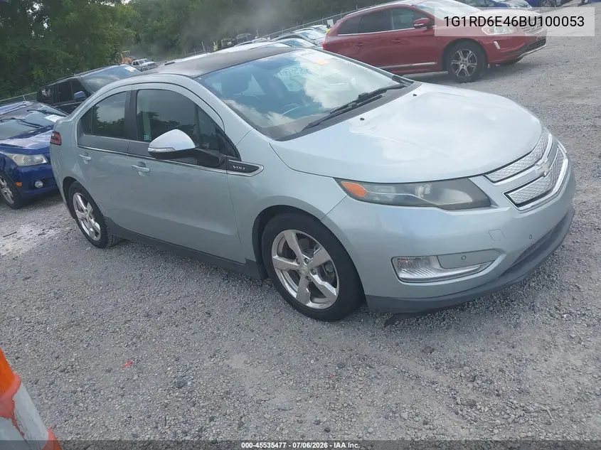 2011 Chevrolet Volt VIN: 1G1RD6E46BU100053 Lot: 45535477