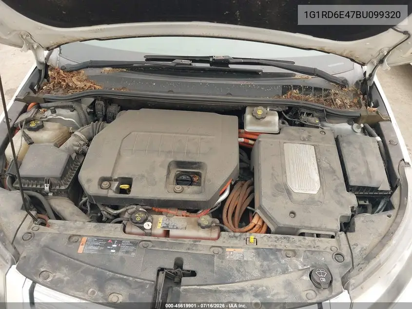 2011 Chevrolet Volt VIN: 1G1RD6E47BU099320 Lot: 45619901