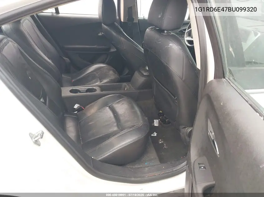 2011 Chevrolet Volt VIN: 1G1RD6E47BU099320 Lot: 45619901