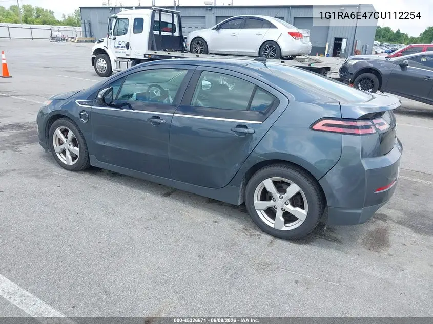 2012 Chevrolet Volt VIN: 1G1RA6E47CU112254 Lot: 45326671