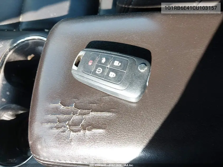 2012 Chevrolet Volt VIN: 1G1RB6E41CU103157 Lot: 45563531