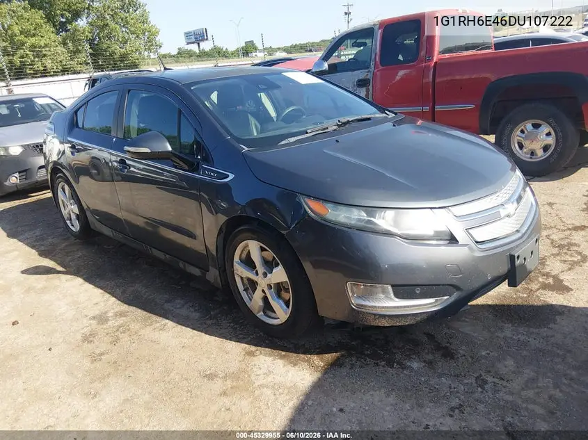2013 Chevrolet Volt VIN: 1G1RH6E46DU107222 Lot: 45329955