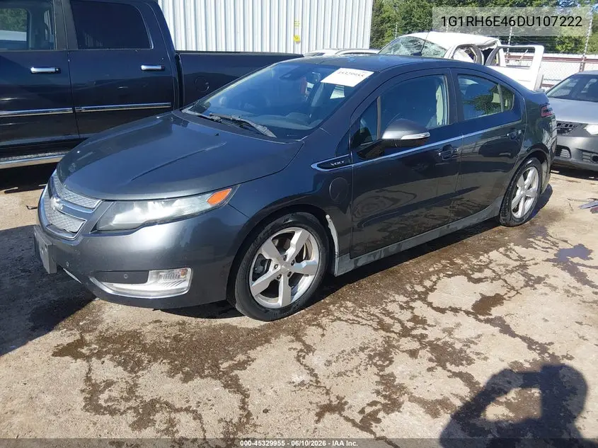 2013 Chevrolet Volt VIN: 1G1RH6E46DU107222 Lot: 45329955