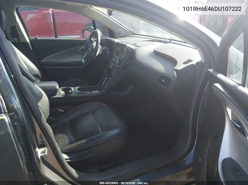 2013 Chevrolet Volt VIN: 1G1RH6E46DU107222 Lot: 45329955