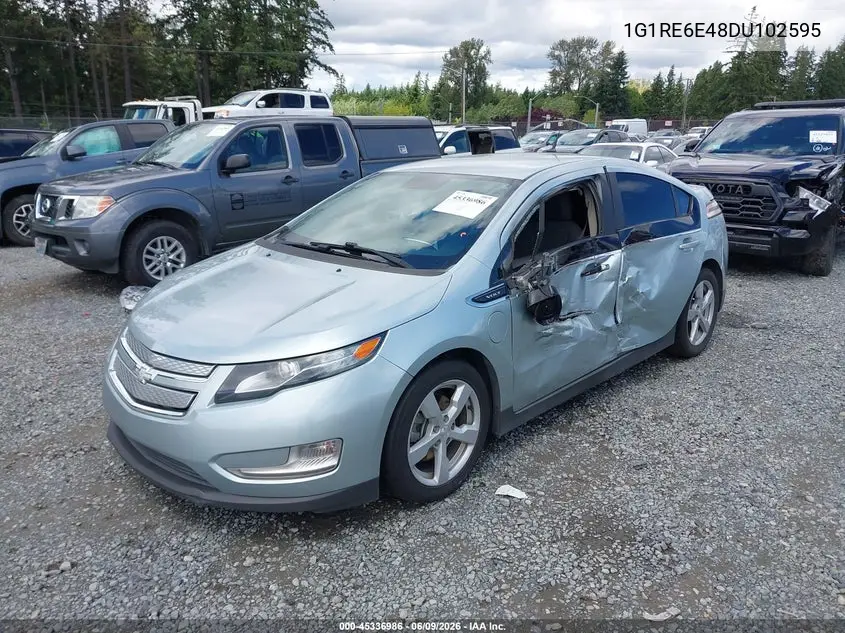 2013 Chevrolet Volt VIN: 1G1RE6E48DU102595 Lot: 45336986