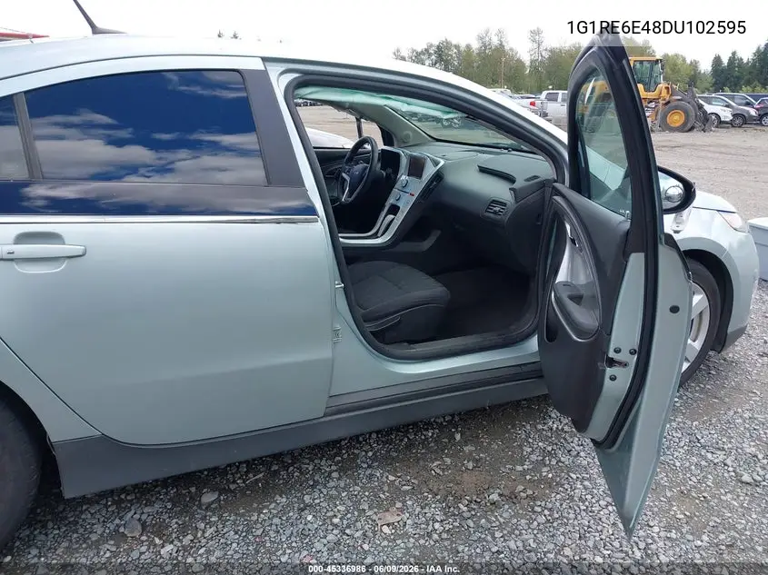 2013 Chevrolet Volt VIN: 1G1RE6E48DU102595 Lot: 45336986