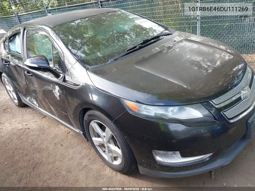 2013 Chevrolet Volt VIN: 1G1RB6E46DU111269 Lot: 45337808