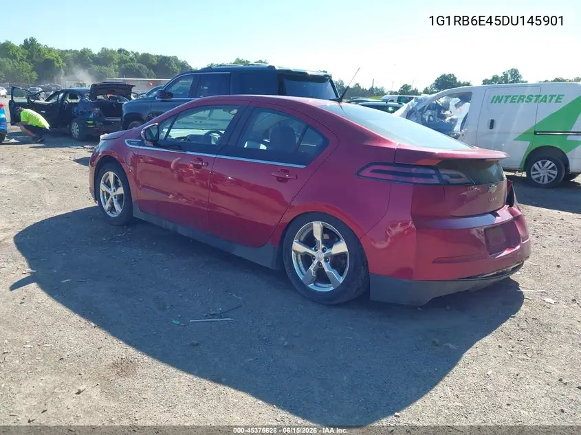 2013 Chevrolet Volt VIN: 1G1RB6E45DU145901 Lot: 45376628