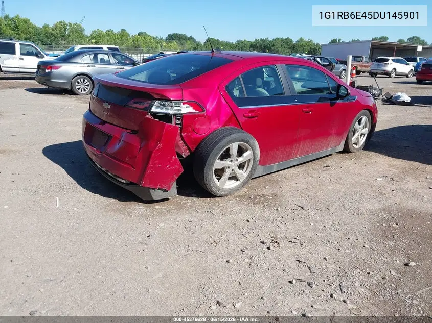 2013 Chevrolet Volt VIN: 1G1RB6E45DU145901 Lot: 45376628