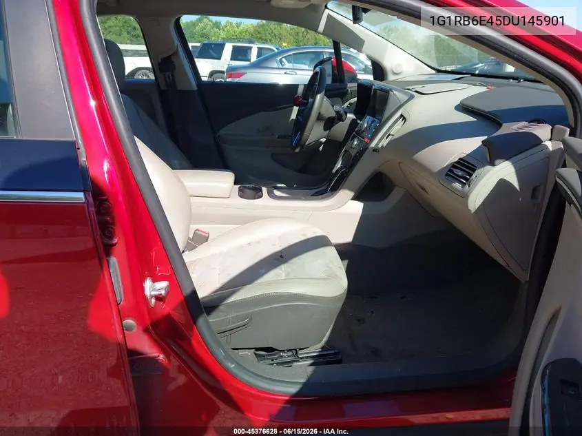 2013 Chevrolet Volt VIN: 1G1RB6E45DU145901 Lot: 45376628