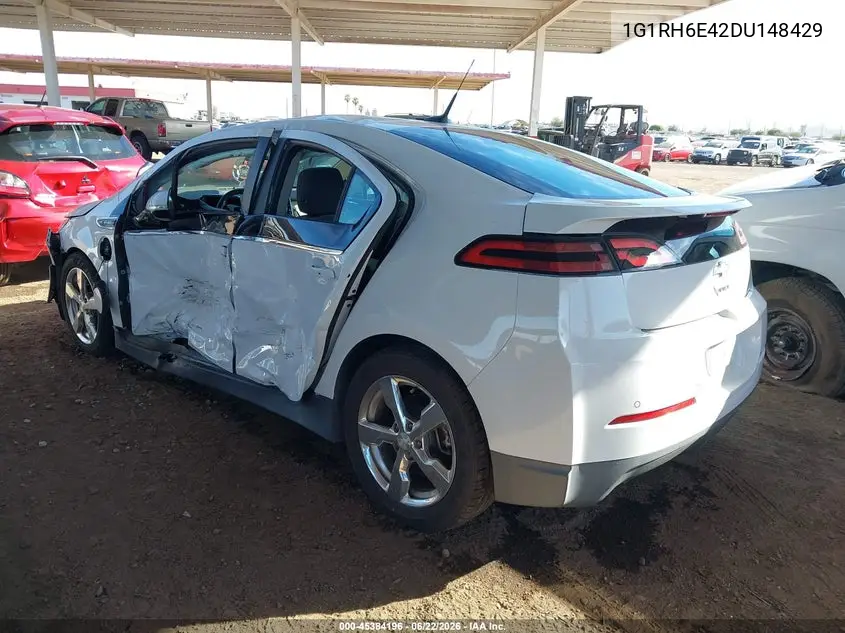 2013 Chevrolet Volt VIN: 1G1RH6E42DU148429 Lot: 45384196