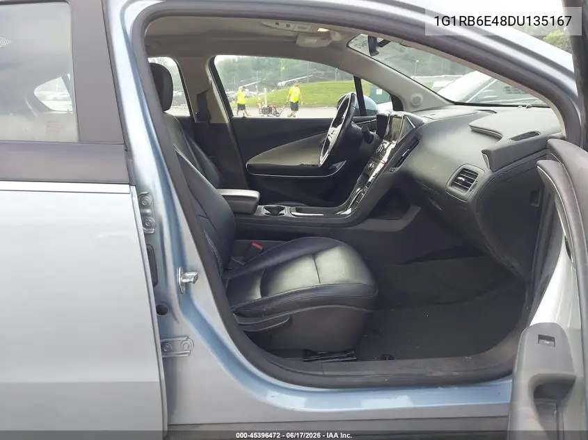 2013 Chevrolet Volt VIN: 1G1RB6E48DU135167 Lot: 45396472