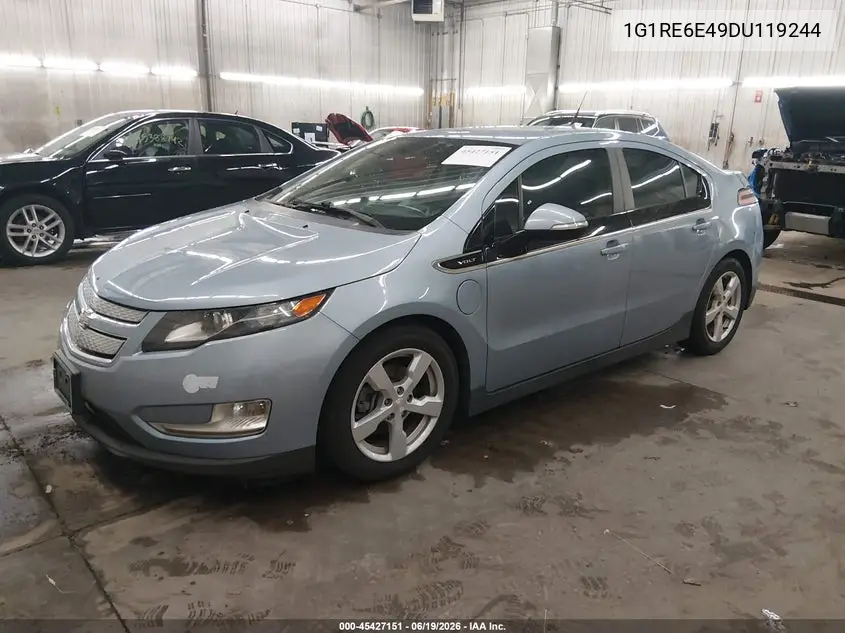 2013 Chevrolet Volt VIN: 1G1RE6E49DU119244 Lot: 45427151