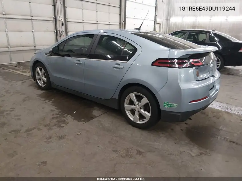 2013 Chevrolet Volt VIN: 1G1RE6E49DU119244 Lot: 45427151