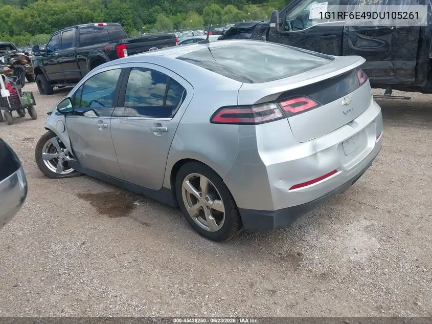 2013 Chevrolet Volt VIN: 1G1RF6E49DU105261 Lot: 45438250