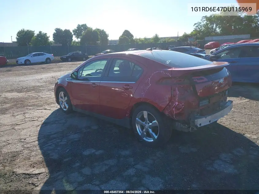 2013 Chevrolet Volt VIN: 1G1RD6E47DU115969 Lot: 45457354