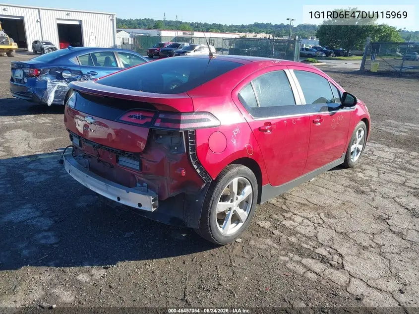 2013 Chevrolet Volt VIN: 1G1RD6E47DU115969 Lot: 45457354