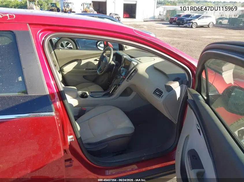 2013 Chevrolet Volt VIN: 1G1RD6E47DU115969 Lot: 45457354