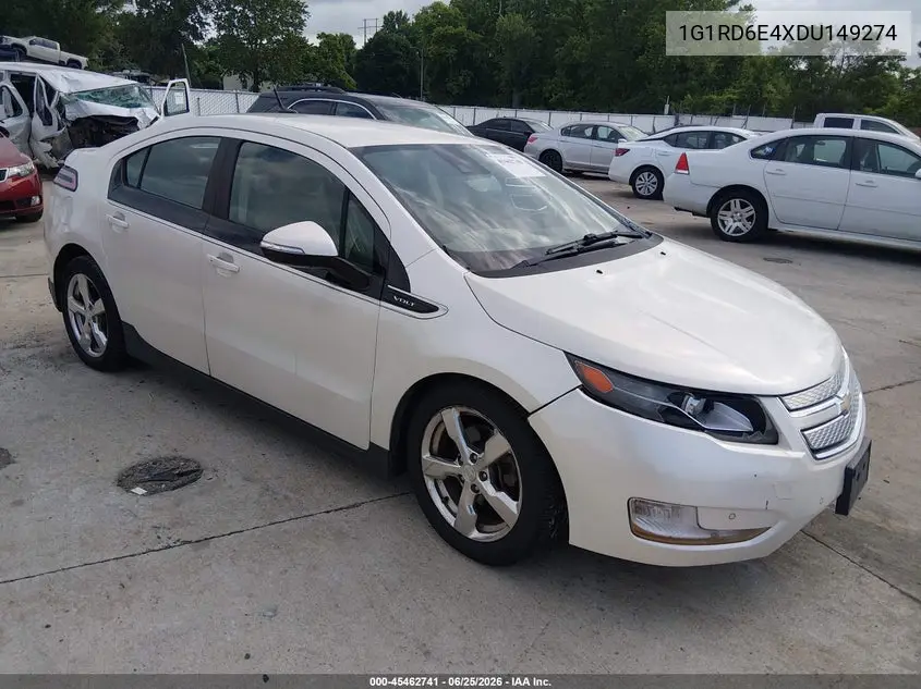 2013 Chevrolet Volt VIN: 1G1RD6E4XDU149274 Lot: 45462741