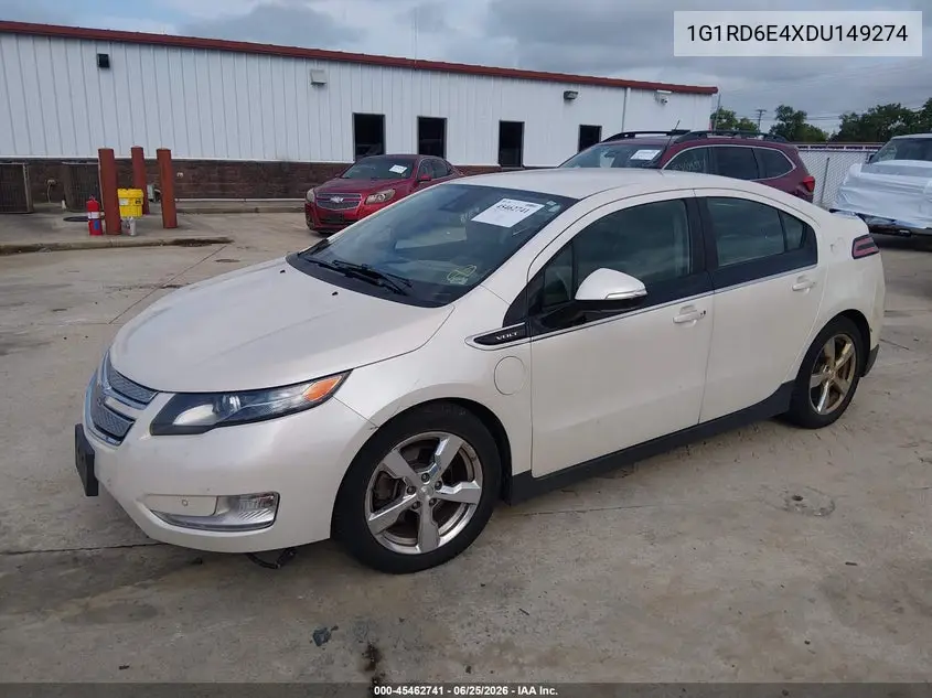 2013 Chevrolet Volt VIN: 1G1RD6E4XDU149274 Lot: 45462741