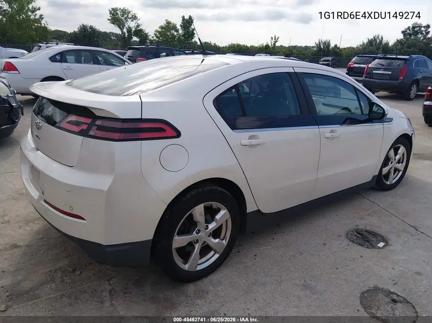 2013 Chevrolet Volt VIN: 1G1RD6E4XDU149274 Lot: 45462741