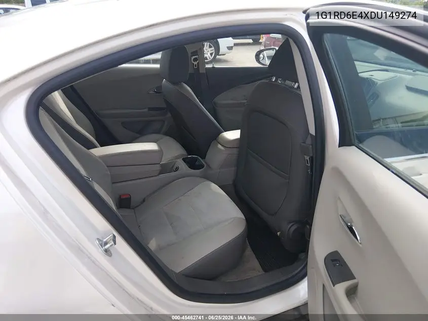 2013 Chevrolet Volt VIN: 1G1RD6E4XDU149274 Lot: 45462741