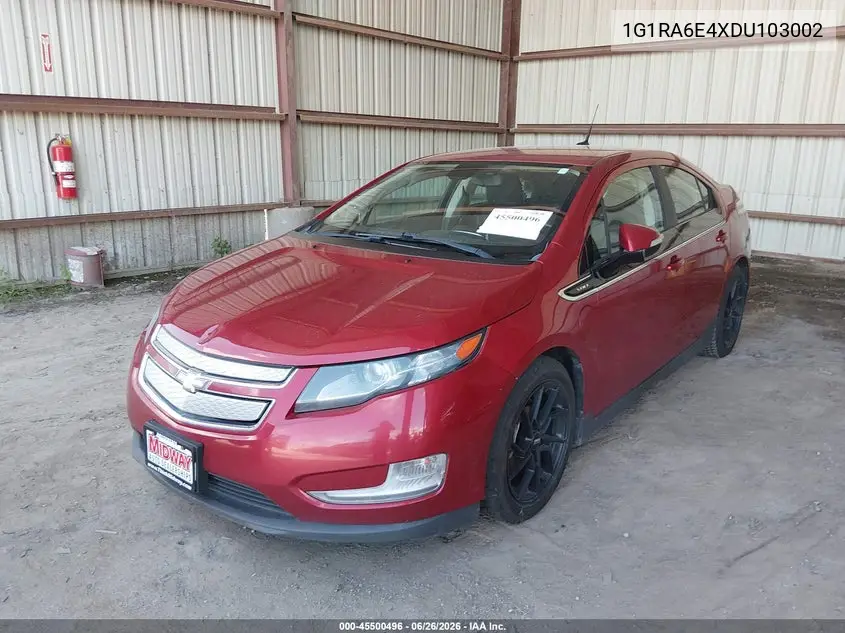 2013 Chevrolet Volt VIN: 1G1RA6E4XDU103002 Lot: 45500496