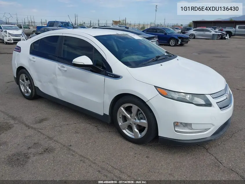 2013 Chevrolet Volt VIN: 1G1RD6E4XDU136430 Lot: 45540916