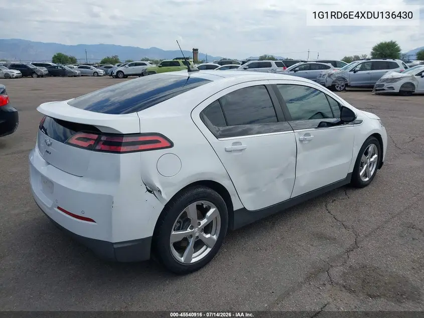 2013 Chevrolet Volt VIN: 1G1RD6E4XDU136430 Lot: 45540916