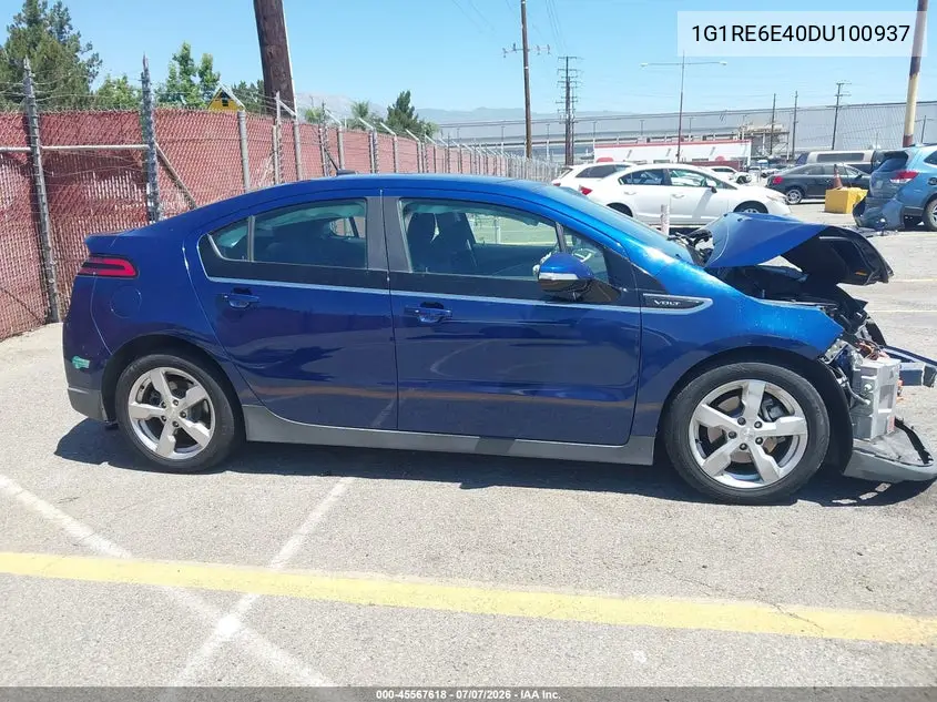 2013 Chevrolet Volt VIN: 1G1RE6E40DU100937 Lot: 45567618