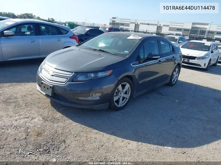 2013 Chevrolet Volt VIN: 1G1RA6E44DU114478 Lot: 45574403