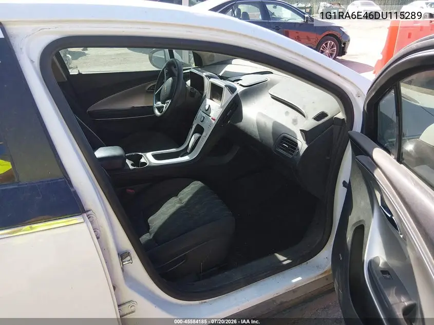 2013 Chevrolet Volt VIN: 1G1RA6E46DU115289 Lot: 45584185
