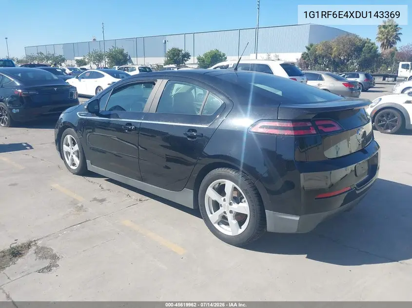 2013 Chevrolet Volt VIN: 1G1RF6E4XDU143369 Lot: 45619962