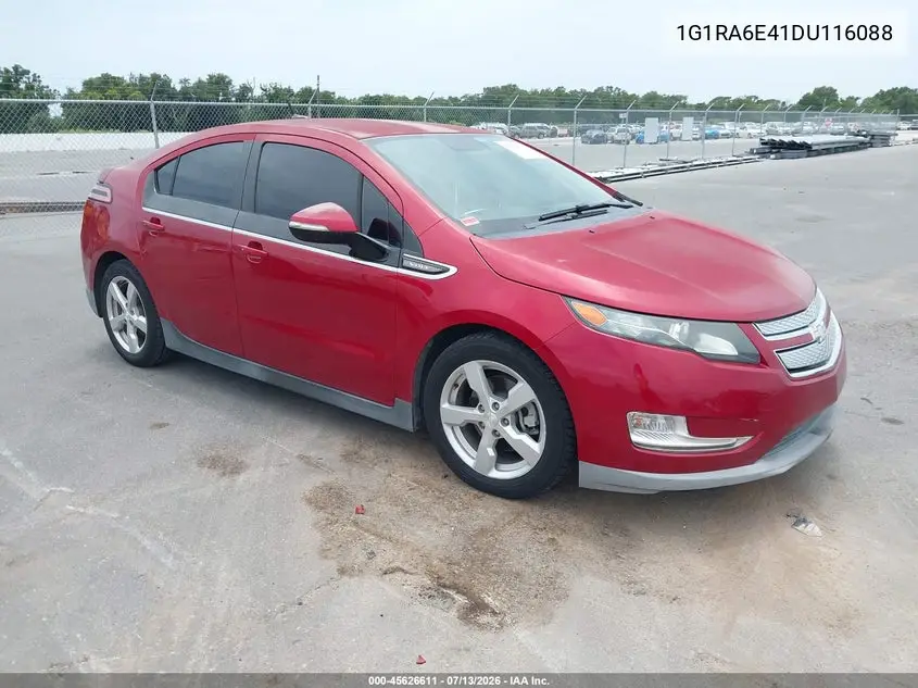 2013 Chevrolet Volt VIN: 1G1RA6E41DU116088 Lot: 45626611