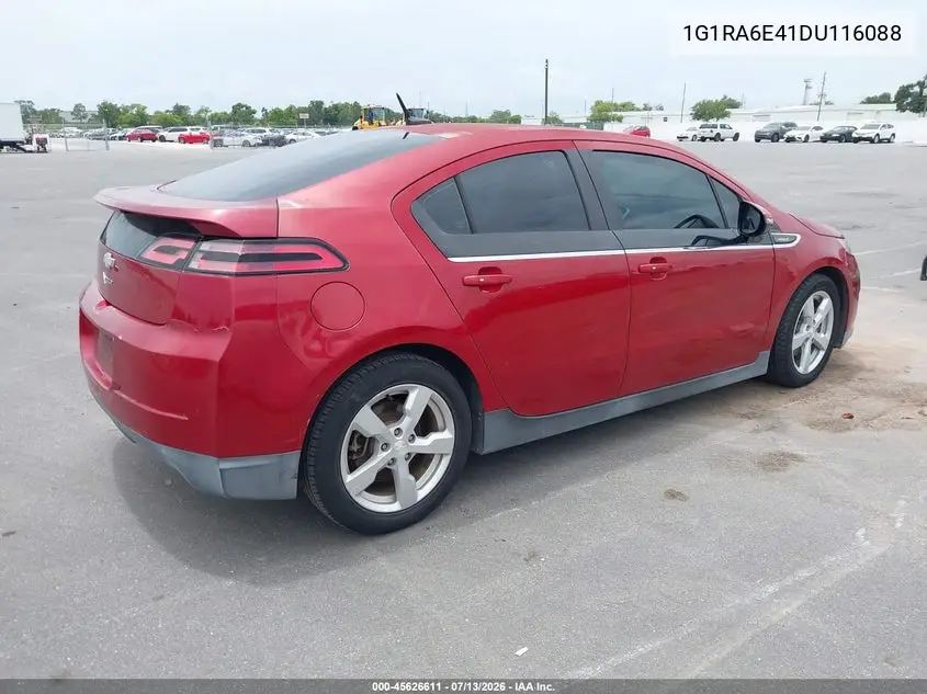 2013 Chevrolet Volt VIN: 1G1RA6E41DU116088 Lot: 45626611