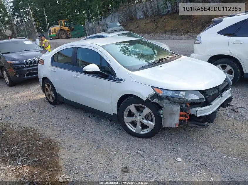 2013 Chevrolet Volt VIN: 1G1RA6E49DU112385 Lot: 45634334