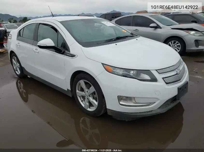 1G1RE6E48EU142922 2014 Chevrolet Volt