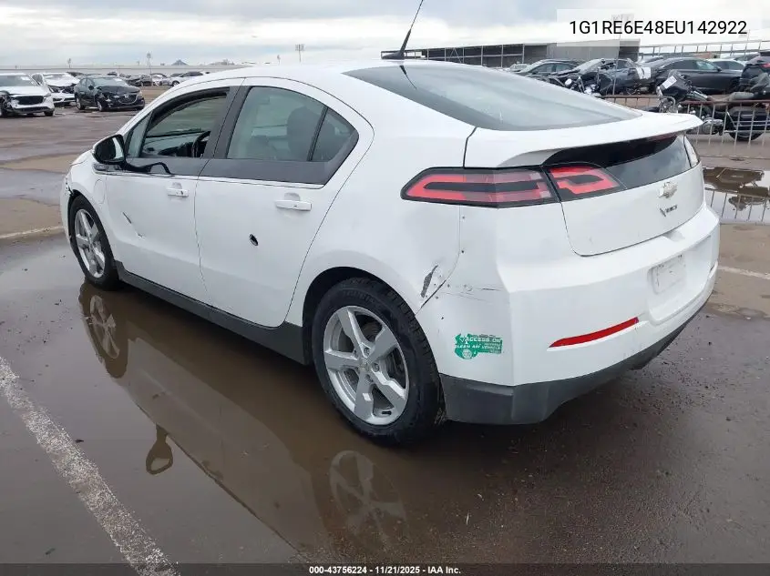 1G1RE6E48EU142922 2014 Chevrolet Volt