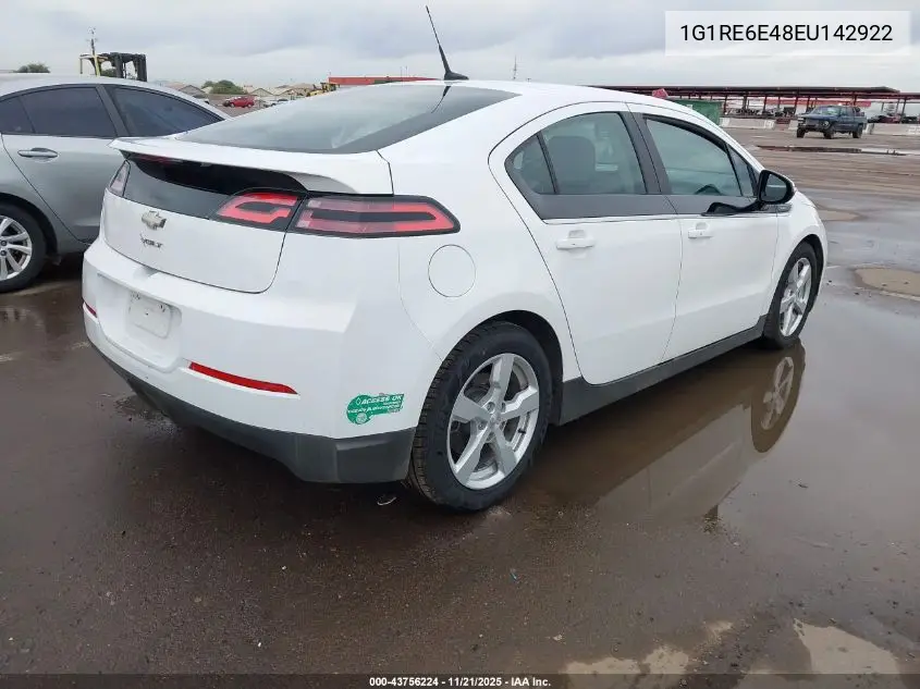 1G1RE6E48EU142922 2014 Chevrolet Volt