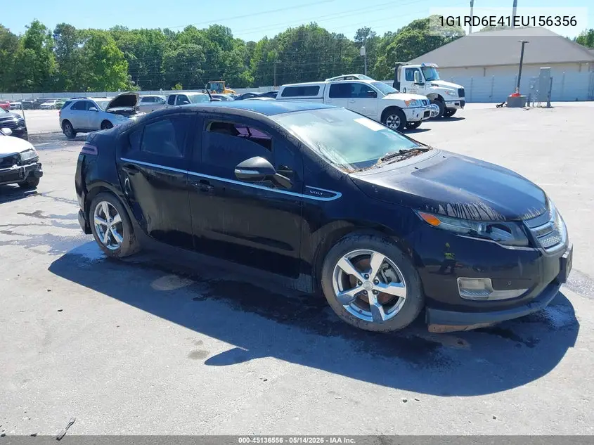 2014 Chevrolet Volt VIN: 1G1RD6E41EU156356 Lot: 45136556