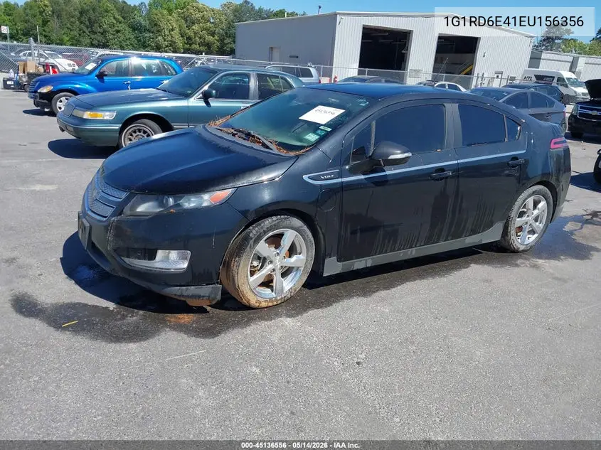 2014 Chevrolet Volt VIN: 1G1RD6E41EU156356 Lot: 45136556
