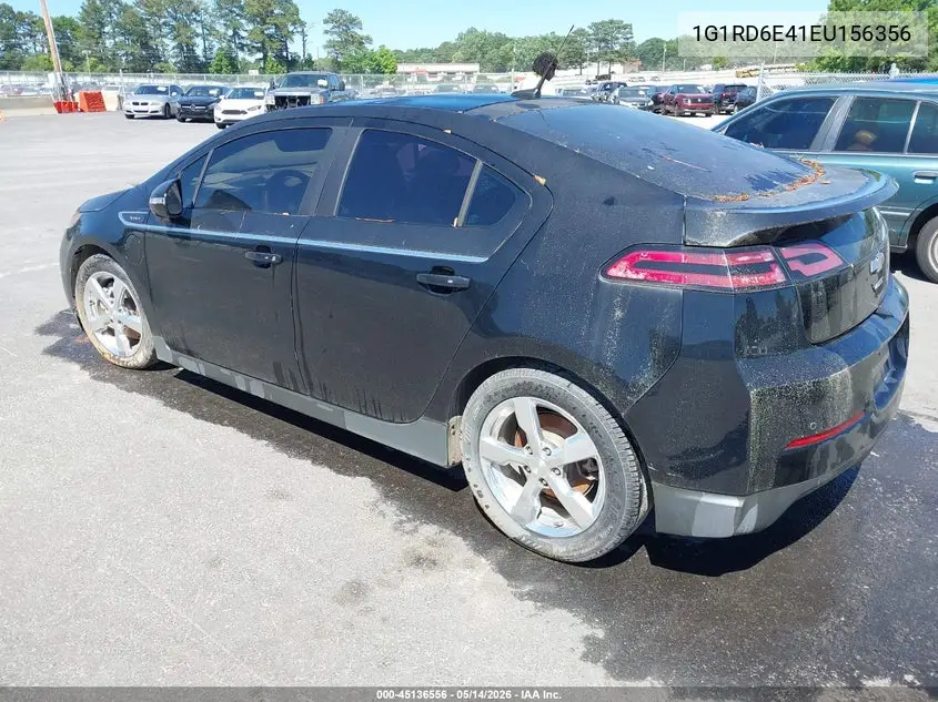 2014 Chevrolet Volt VIN: 1G1RD6E41EU156356 Lot: 45136556