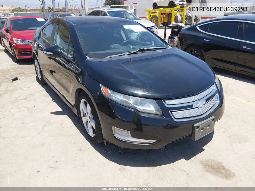 2014 Chevrolet Volt VIN: 1G1RF6E43EU139293 Lot: 45341471