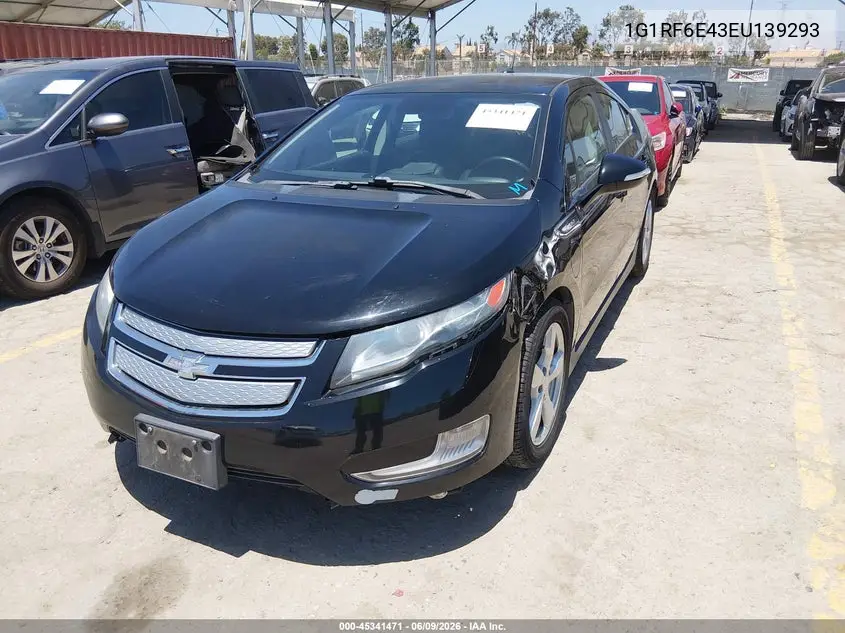 2014 Chevrolet Volt VIN: 1G1RF6E43EU139293 Lot: 45341471