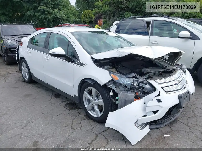 2014 Chevrolet Volt VIN: 1G1RF6E44EU173839 Lot: 45377216