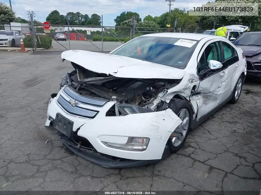 2014 Chevrolet Volt VIN: 1G1RF6E44EU173839 Lot: 45377216